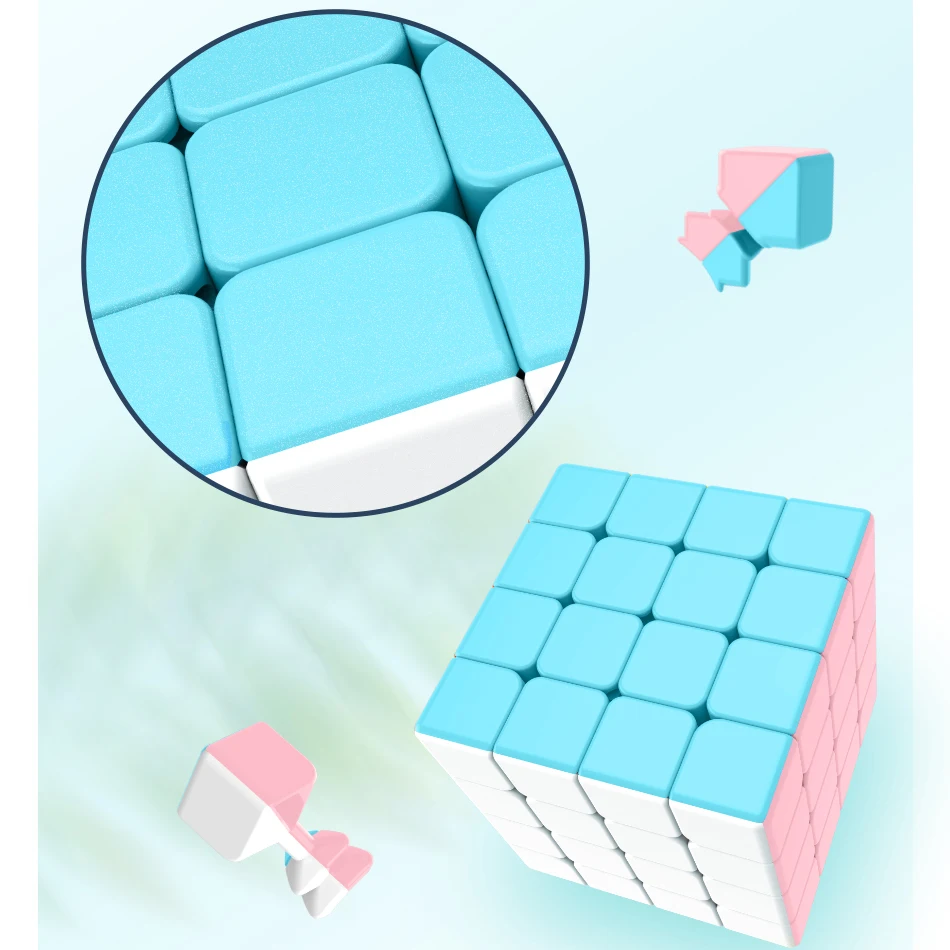 Новейший 2020 Moyu CUBING класс Meilong Marcaron серии 4x4x4 волшебный куб meilong 4 Magico Cubo головоломка