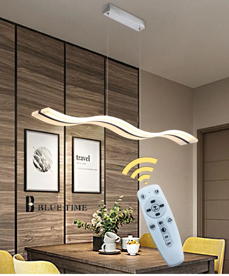 Приложение управление интеллектуальная Современная подвесная люстра для офиса