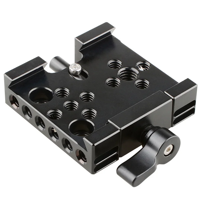 A Sliding Plate Baseplate with 1/4 inch3/8 inch Thread for Manfrotto Accessory Rig C2406 | Электроника