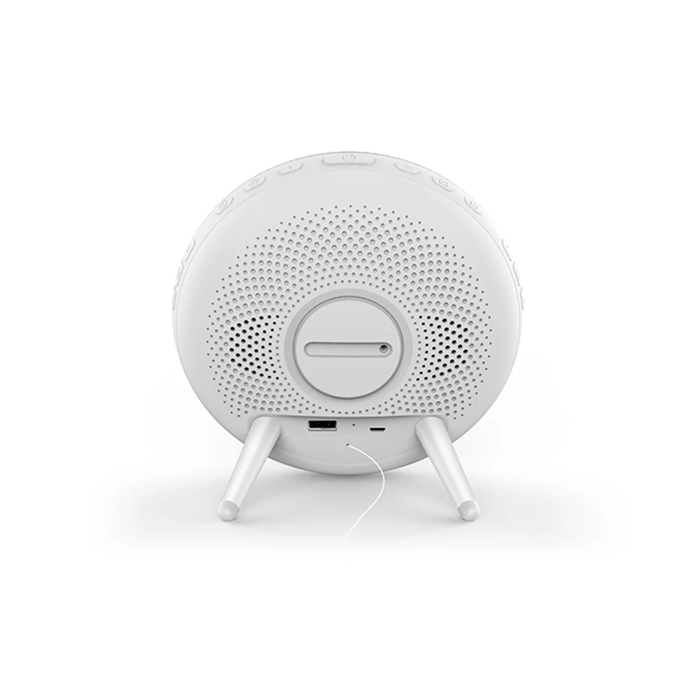 Будильник 7 цветов с голосовым управлением и умным пробуждением однотонный