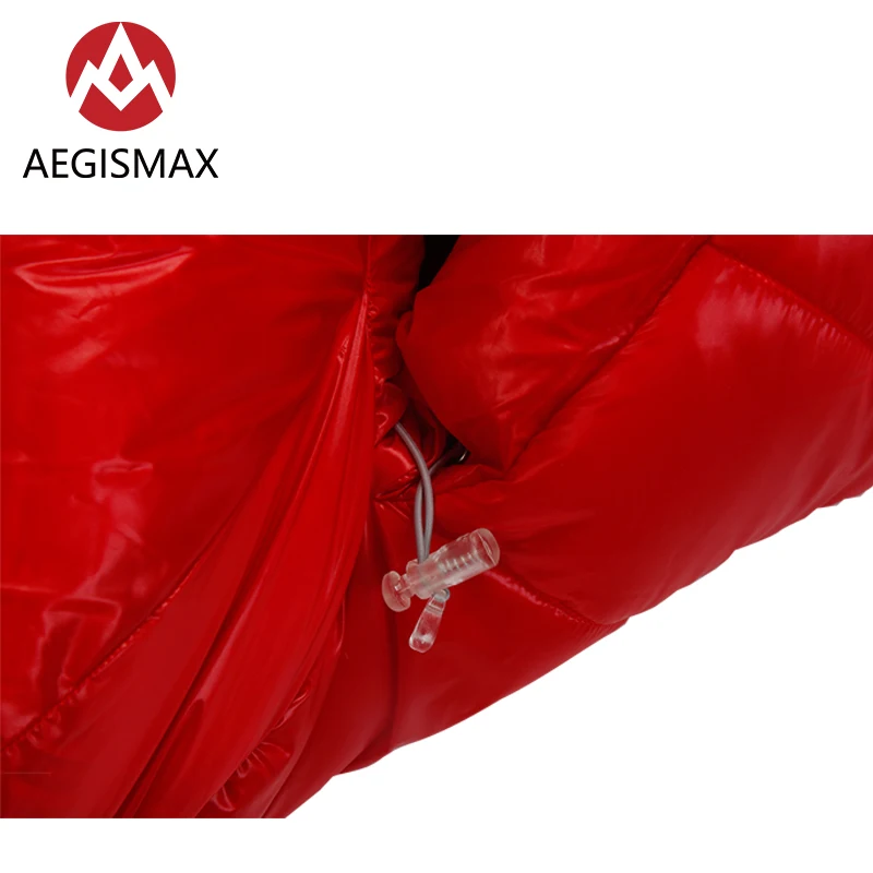Уличный спальный мешок AEGISMAX для кемпинга C500/C700 зимний сохраняющий тепло на пуха