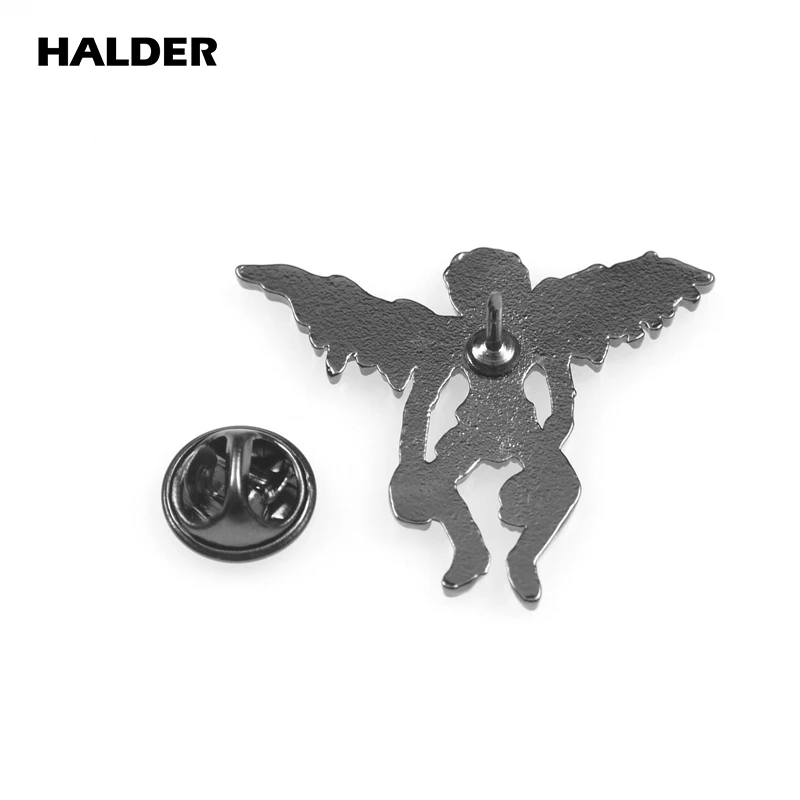BR0041 halder Аниме смерти Примечание рюуку металлические броши булавки на лацкан Рюкзак украшения из ткани бижутерия вечерние аксессуары подарок