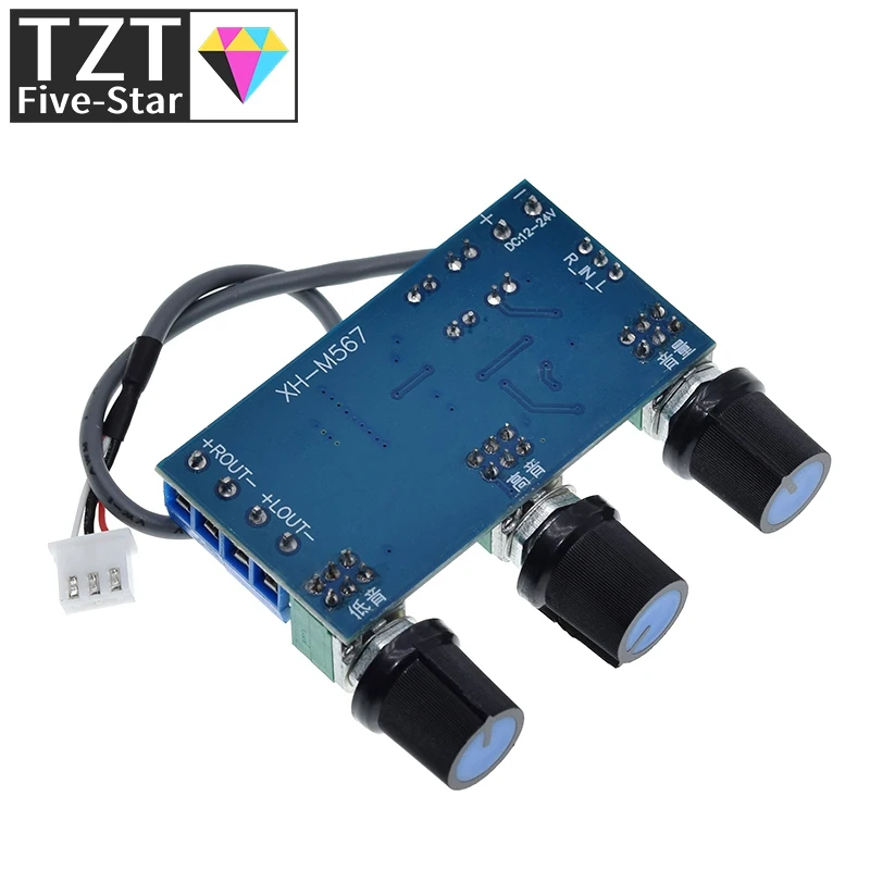 XH-M567 TPA3116D2 Dual-channel Stereo High Power Digital Audio Amplifier Board 80W*2 | Электронные компоненты и