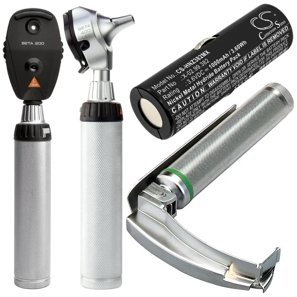 

Cameron Sino For Heine Beta Handles,ophthalmoscope Beta 200,ophthalmoscope Beta 200s 1000mAh / 3.60Wh