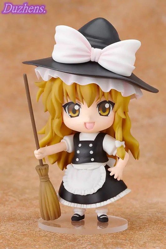 

100% Original genuine Touhou Project Kirisame Marisa Q version figma PVC Action Figure Anime Figure Model Toys Figure Doll Gift