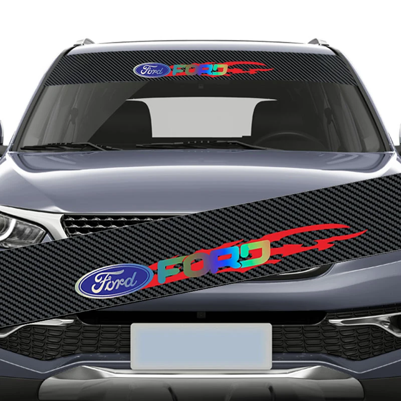 Автомобильная наклейка на переднее и заднее ветровое стекло для Ford Explorer Mustang Mondeo