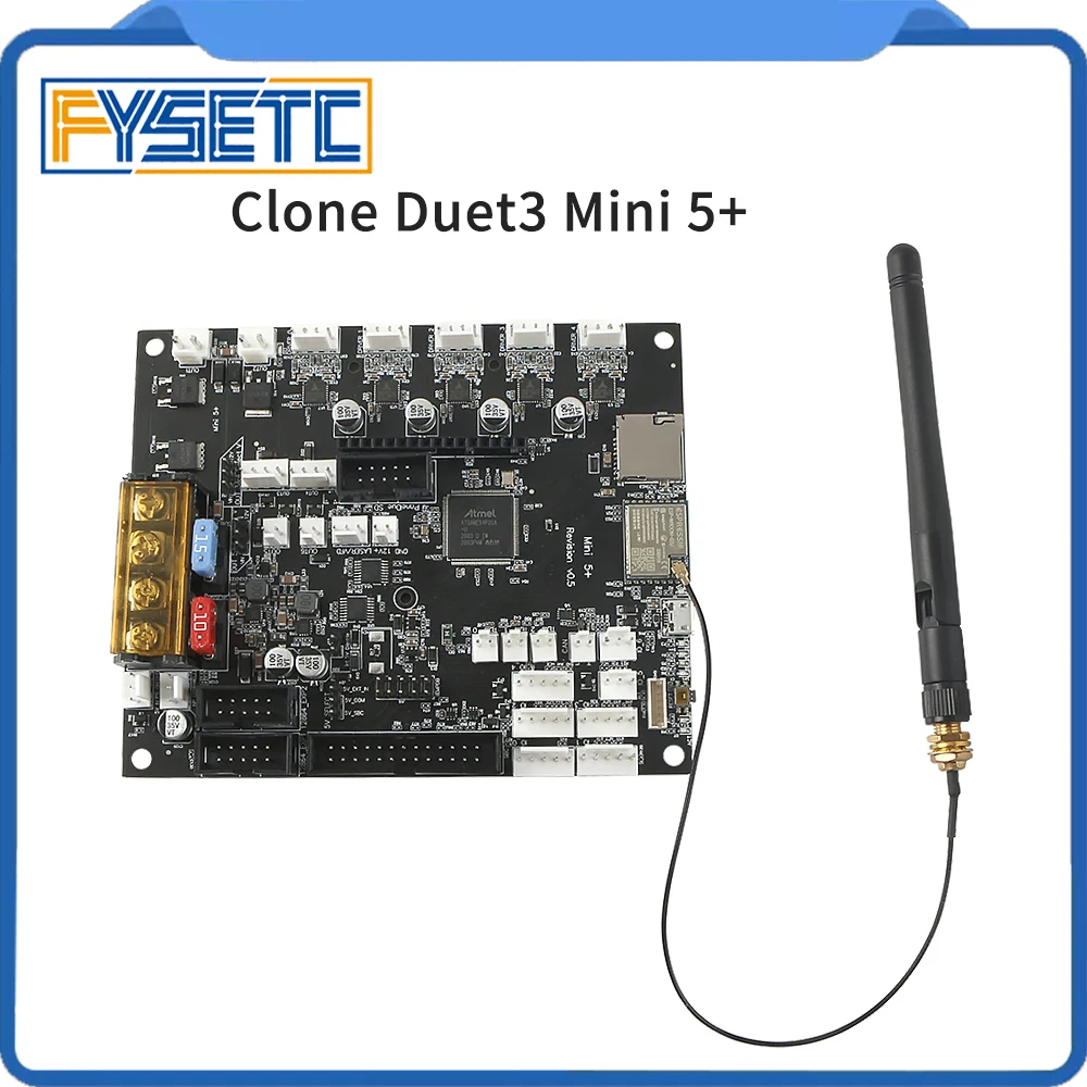 FYSETC Clone Duet 3 Mini 5 + плата управления для 3D принтера с Wi Fi DuetWifi расширенная 32 битная