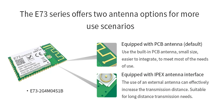 Bluetooth 5,0 nRF52832 ebyte 2,4 ГГц E73-2G4M04S1B IPEX PCB антенна IoT uhf беспроводной приемопередатчик Ble 5,0 радиочастотный передатчик приемник