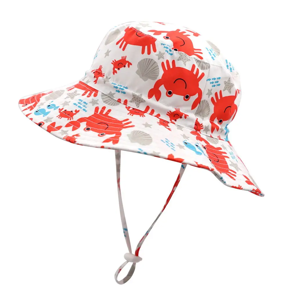 Connectyle Kids New Adjustable Boys Girls UPF50+ Safari Sun Hat Breathable Cute Cartoon Bucket Summer Play | Аксессуары для одежды