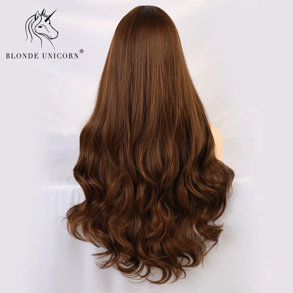 Длинные волнистые синтетические парики для косплея черные фиолетовые зеленые