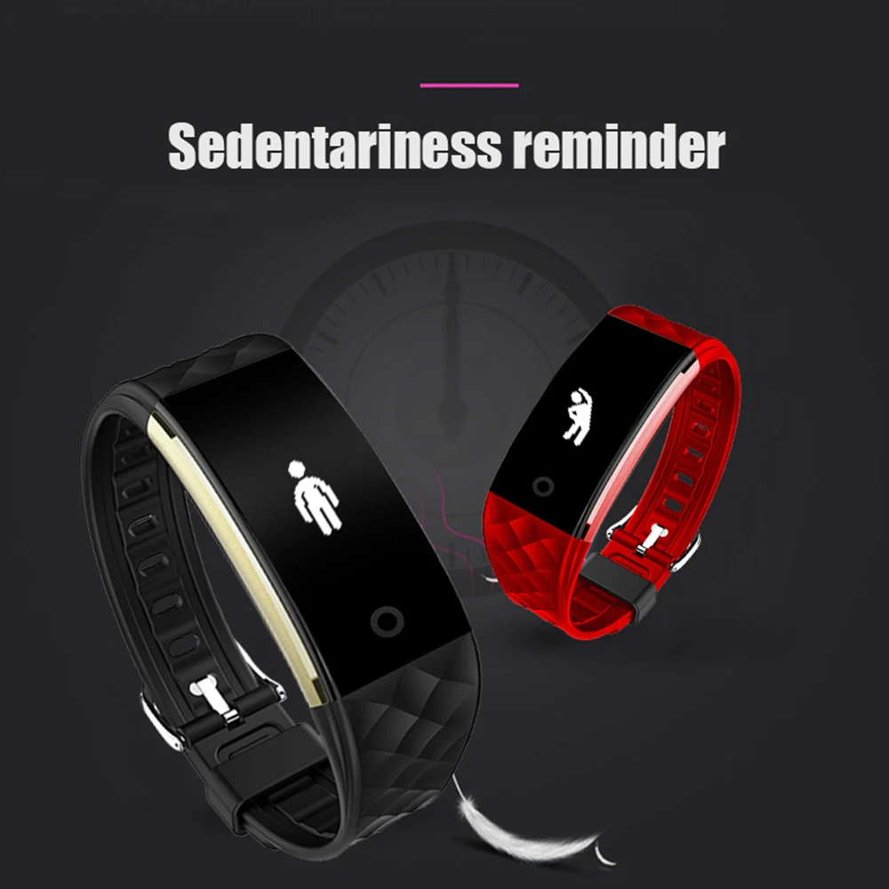 S2 Bluetooth Смарт-браслет пульсометр OLED фитнес-шаговый Браслет Для xiaomi huawei ios Phone pk fitbits MIBAND 3