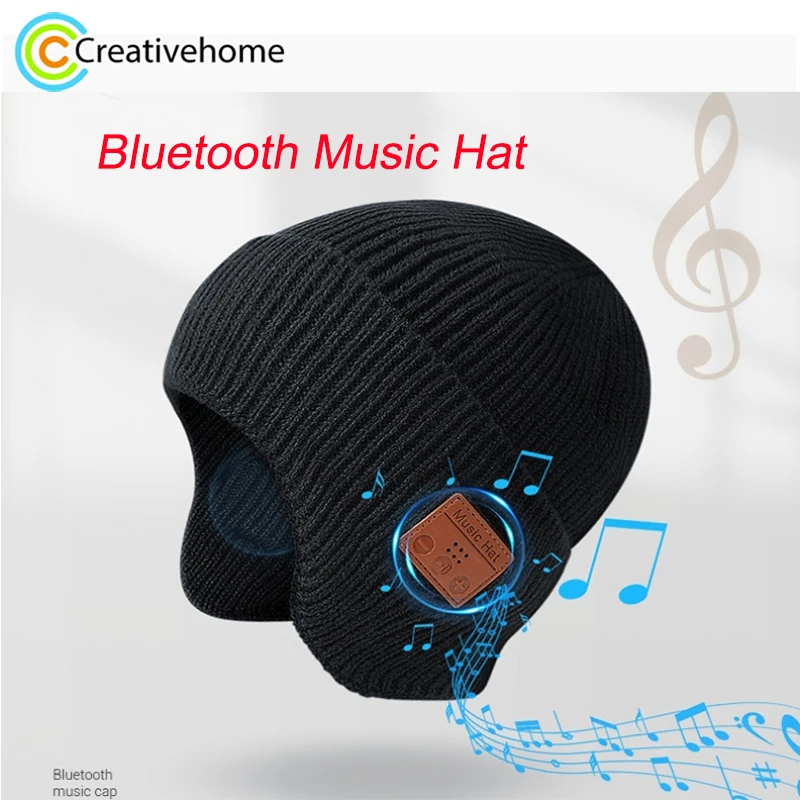 

TR Ear-Covered Bluetooth Music Hat 5.0 Binaural Stereo Headphone Cap