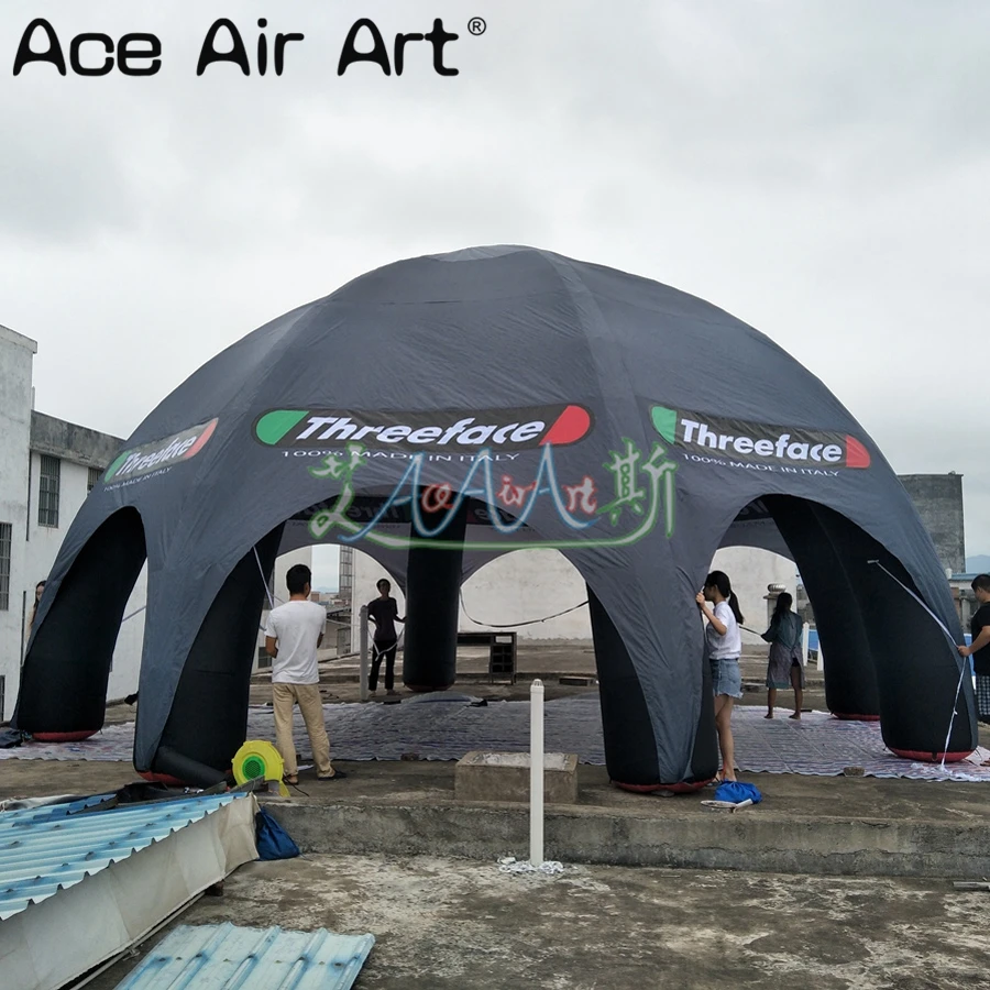 

Giant Inflatable 10 m Spider Tent Tentage 8 Legs Air Dome Marquee Event Stations Pavilions For Outdoor Car Shelter
