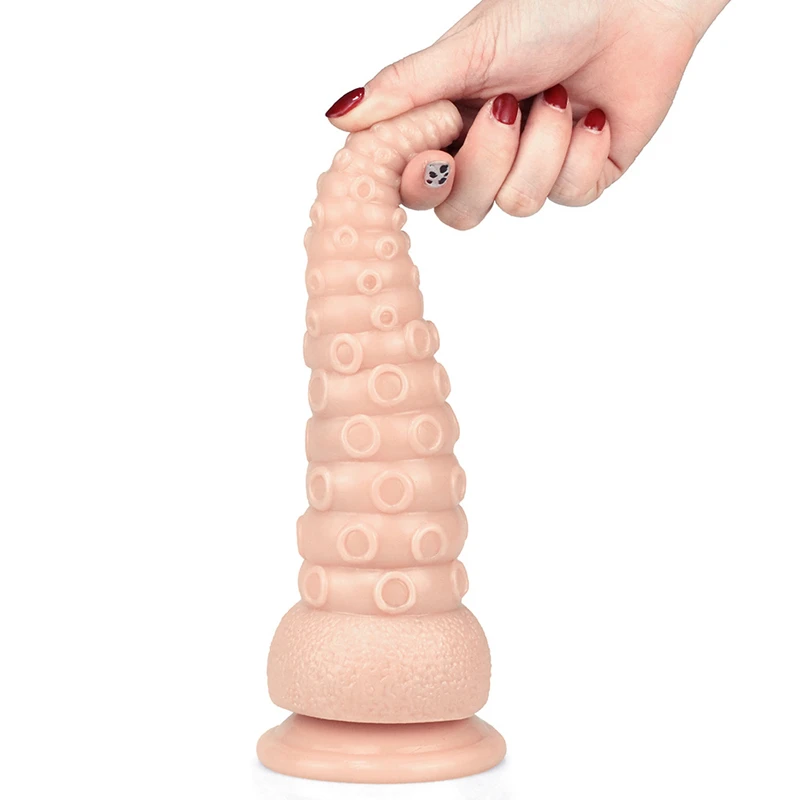 Анальный вибратор в форме осьминога вагинальный щупальца интимные игрушки