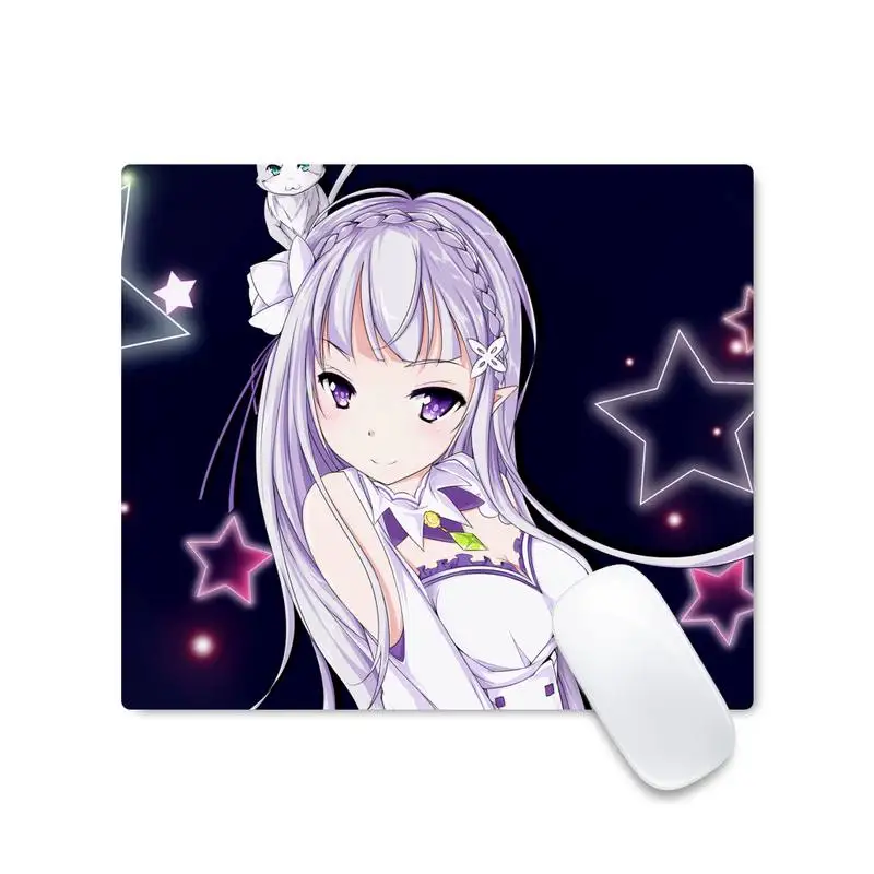 

Life in another world from scratch Keyboards Mat Rubber Gaming mousepad Desk Mat Game Office Work Mouse Mat pad Laptop mousepad