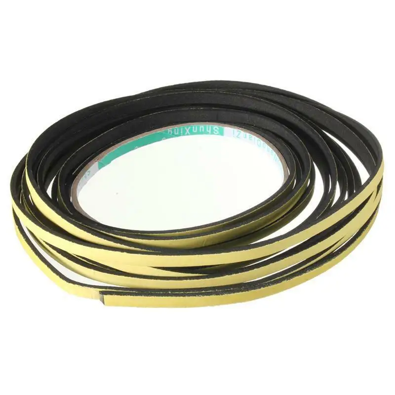 

1 roll of 5 meters long sponge sealing strip, waterproof and windproof strip foam sponge rubber strip window door sealing strip