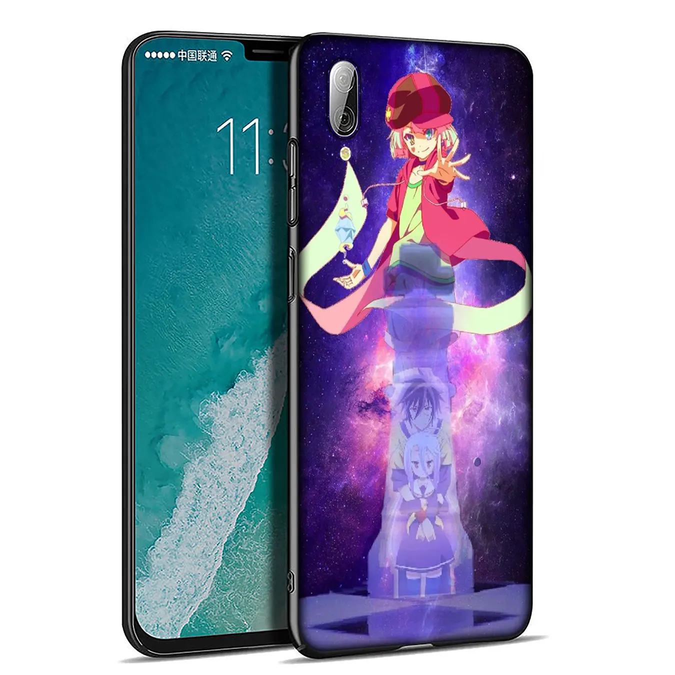 IYICAO No Game Life Cartoon Soft Silicone Phone Case for Xiaomi Redmi Note 8 8T 8A 7 7A 6 6A 5 5A K30 K20 Pro GO S2 Cover |