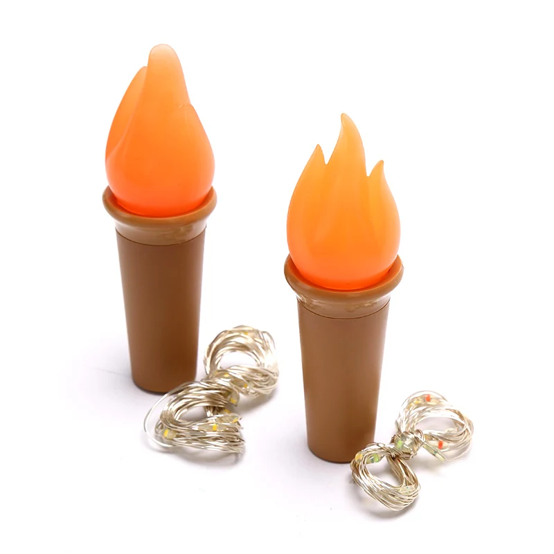 

Candle Wine Bottle Lights With Cork 2M LED String Lights Batteries Powered Garland String Fairy Night Lamp Wedding Decoration