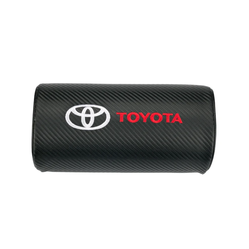 Для Toyota camry chr corolla rav4 yaris prius подушки для шеи автомобиля обе стороны искусственная кожа один подголовник