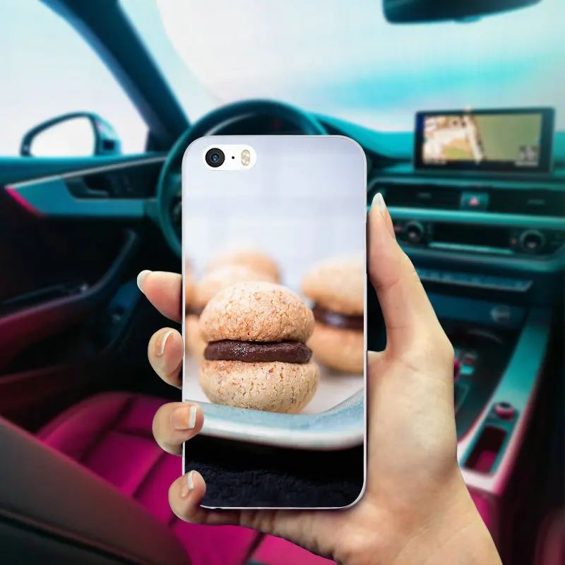 Soft Clear TPU Silicone Phone Cases Coque for iPhone X XR XS 11 Pro Max 4 4S 5 5S 5C SE 6 6S 7 8 Plus Bags Chocolate Cake | Мобильные