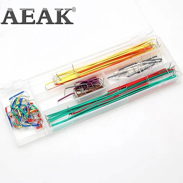 Лидер продаж 140 шт. U образная макетная плата без пайки джампер кабель набор