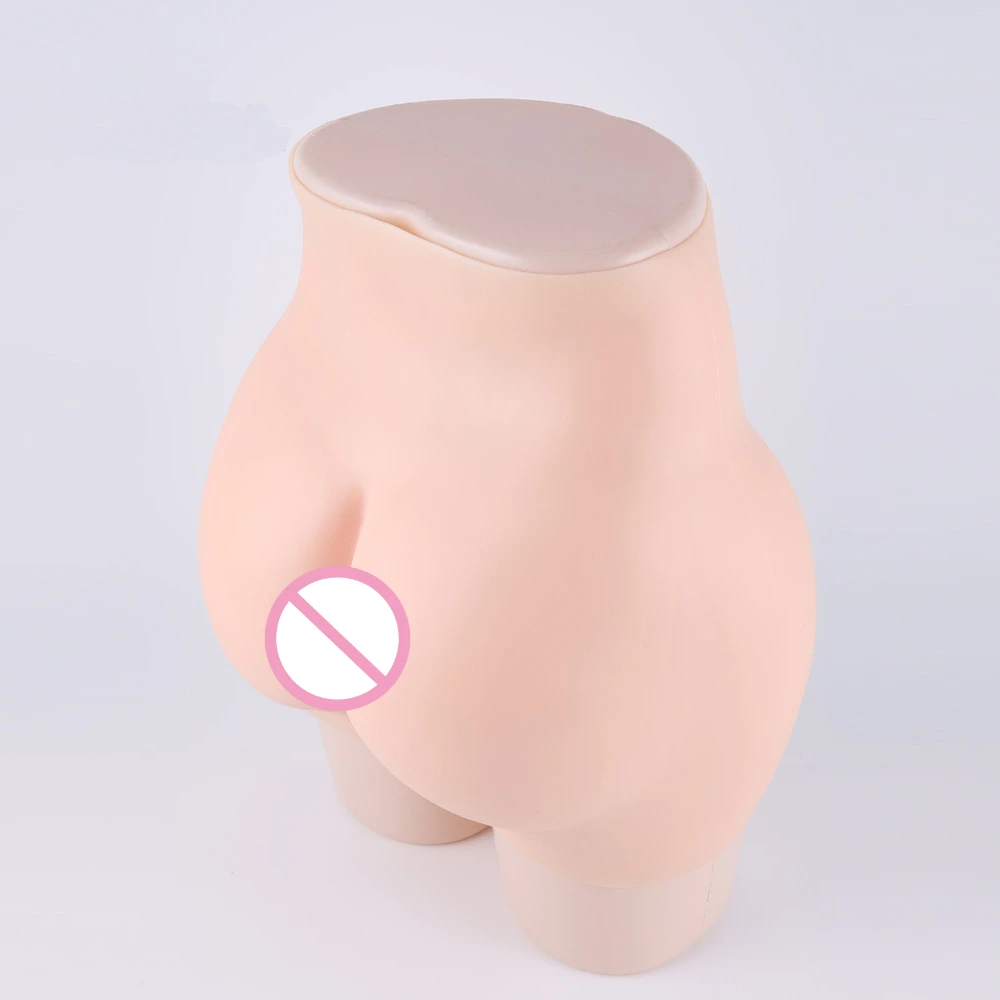 3900g Silicone Full Hip Pants Four-corner Silicone Full Hip Pants 3cm Thicker Sexy Hips Trainers Body Shape