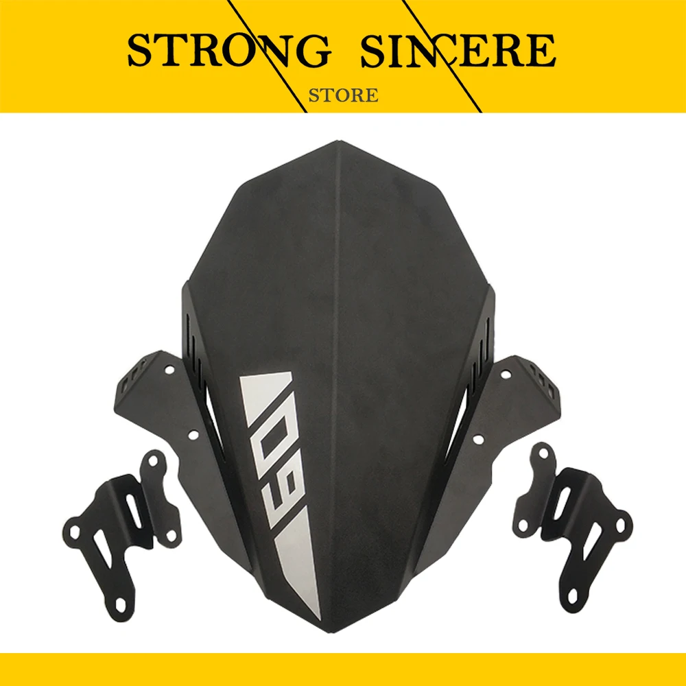 

motorcycle windshield Aluminum Motorbike Windscreen For Yamaha mt-09 MT-09 2014-2016 red grey gold white colors Windscreen