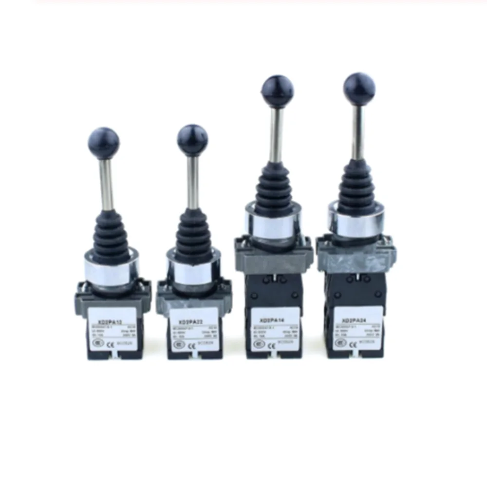 1 шт. XD2PA12CR XD2PA22CR 2NO 2 Позиции XD2PA14CR XD2PA24CR 2NO 2NC 4 поддержание Позиции Мгновенный колебание палке джойстик переключатель