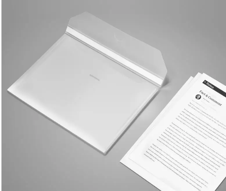 6 шт./компл. xiaomi mijia A4 сумка для файлов Водонепроницаемая классификация сумка для хранения отделка прозрачная папка для офиса умный дом