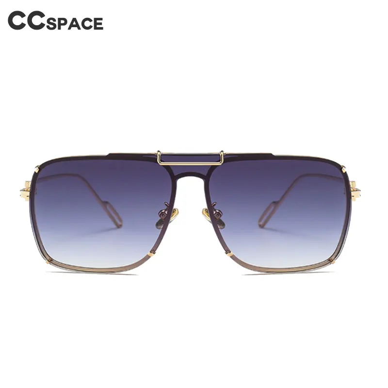 46185 Квадратные Солнцезащитные очки с одним объективом для мужчин и женщин модные