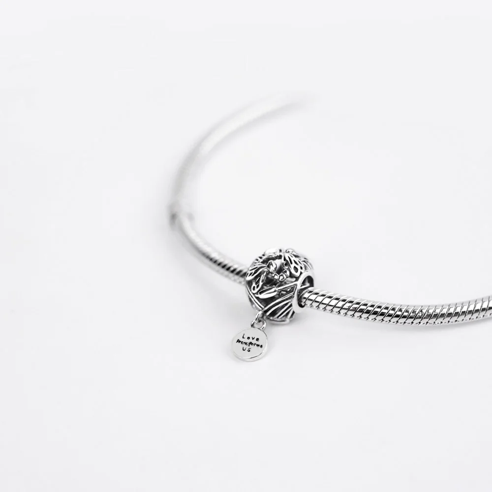 

Spring New 925 Sterling Silver Charm Dragonfly Openwork Bead Fit Original Pandora Charms Bracelet Women Fine DIY Jewelry Gift