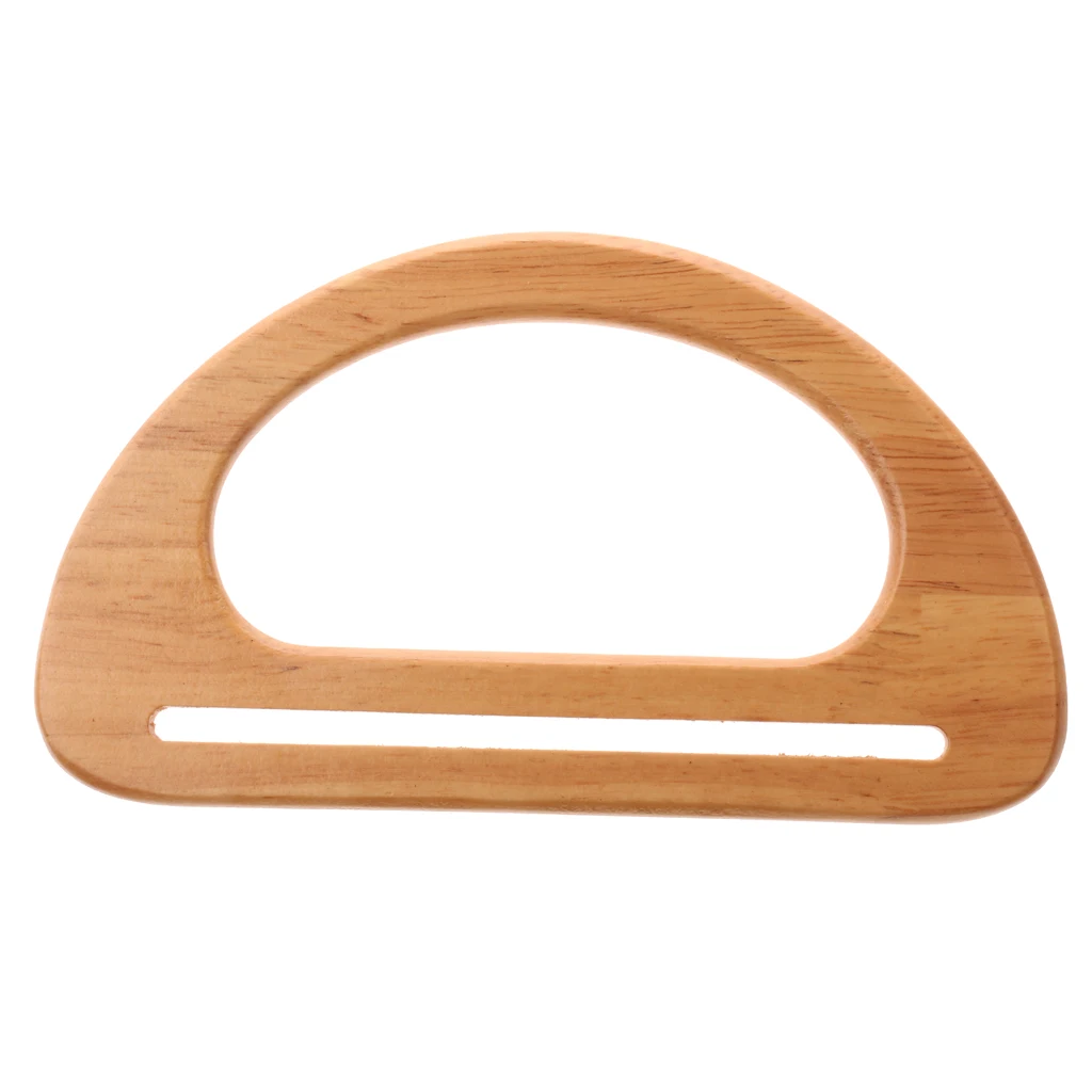 1 пара деревянных ручек для замены сумок кошельков очаровательных