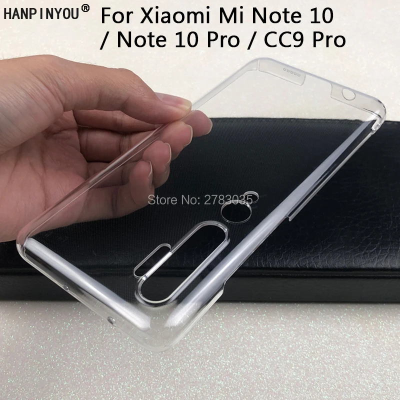 Глянцевый чехол для телефона Xiaomi Mi Note 10 CC9 Pro 6 47 дюйма прозрачный жесткий