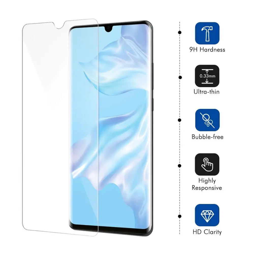 9H HD Защитное стекло для Huawei P9 Lite P10 Plus P20 2019 Pro P30 P8 2017 закаленное защитное экрана