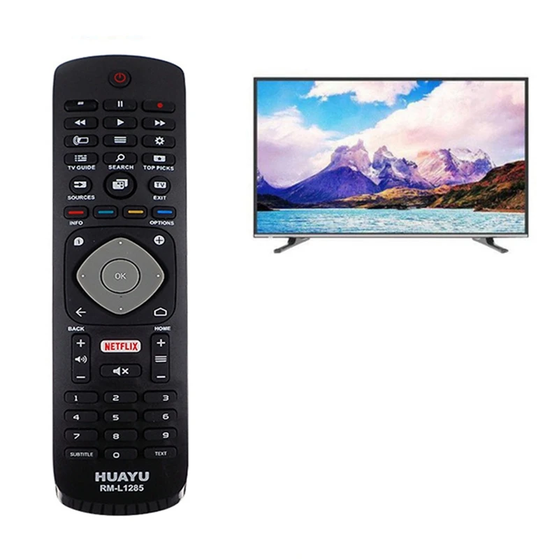HUAYU универсальный пульт дистанционного управления Rm-L1285 для Philips Lcd/Led/Plasma Tv +