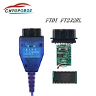 Новейший V 409 FTDI FT232RL чип 409 кабель OBD2 автомобильный диагностический кабель сканер Ecu Инструмент 4-ходовой переключатель для V Group автомобилей