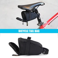 lightweight rainproof mtb road bike saddle bag durable bicycle bags delicate design bicycle seatpost rear tail storage pouch