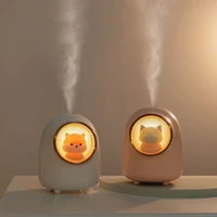 cute space capsule hamster humidifier diffuser portable home office mini mist maker 45mlh silent bedroom sprayer life appliance