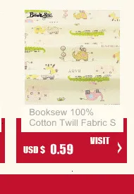 Booksew хлопчатобумажная стеганая ткань для детей DIY лоскутное шитье лисы узор ткань серый Tecido материал тканевый измеритель ткани платье