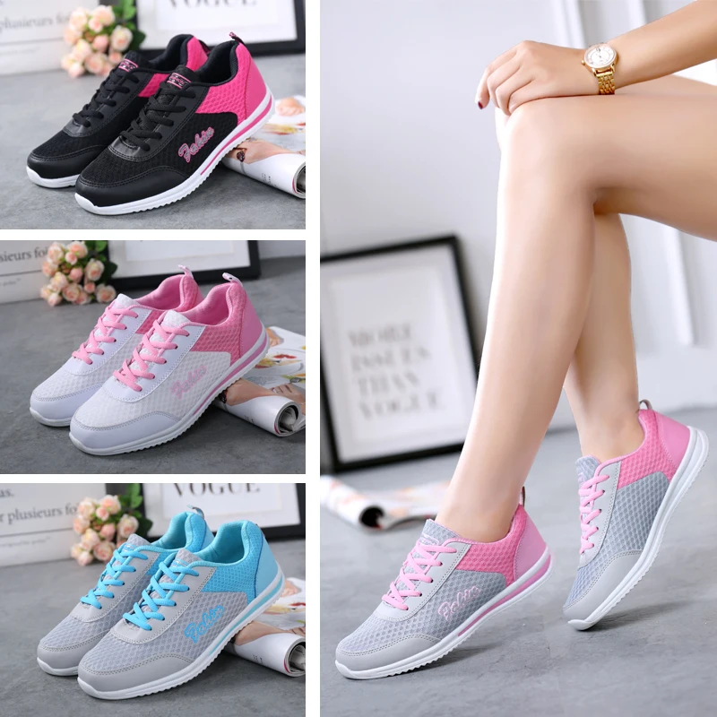 Upupper/сетчатые кроссовки женская обувь Модная легкая повседневная на шнуровке