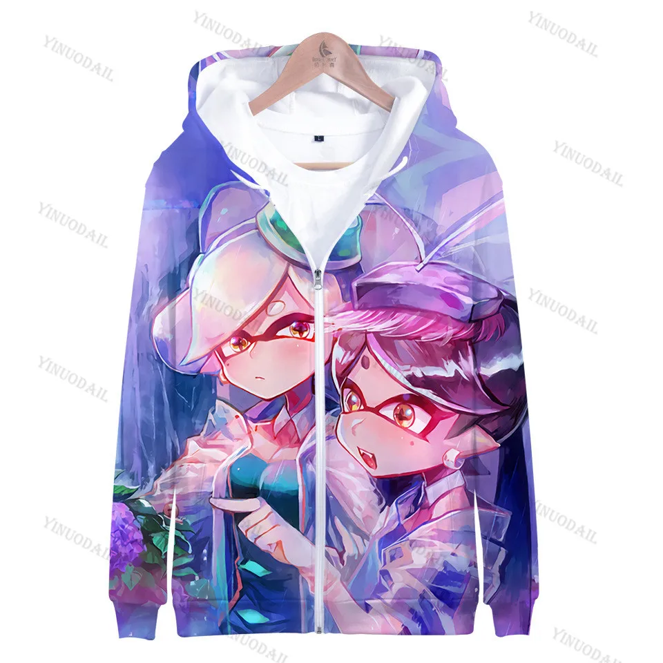 

Game Hoodies Sweatshirts Cosplay Costumes Jackets Coats Zipper Hooded Men Boys Clothes