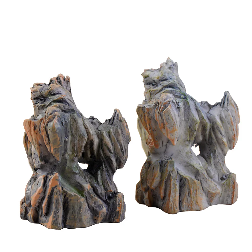 Фигурки из смолы Искусственный горный пейзаж миниатюрные украшения для офиса