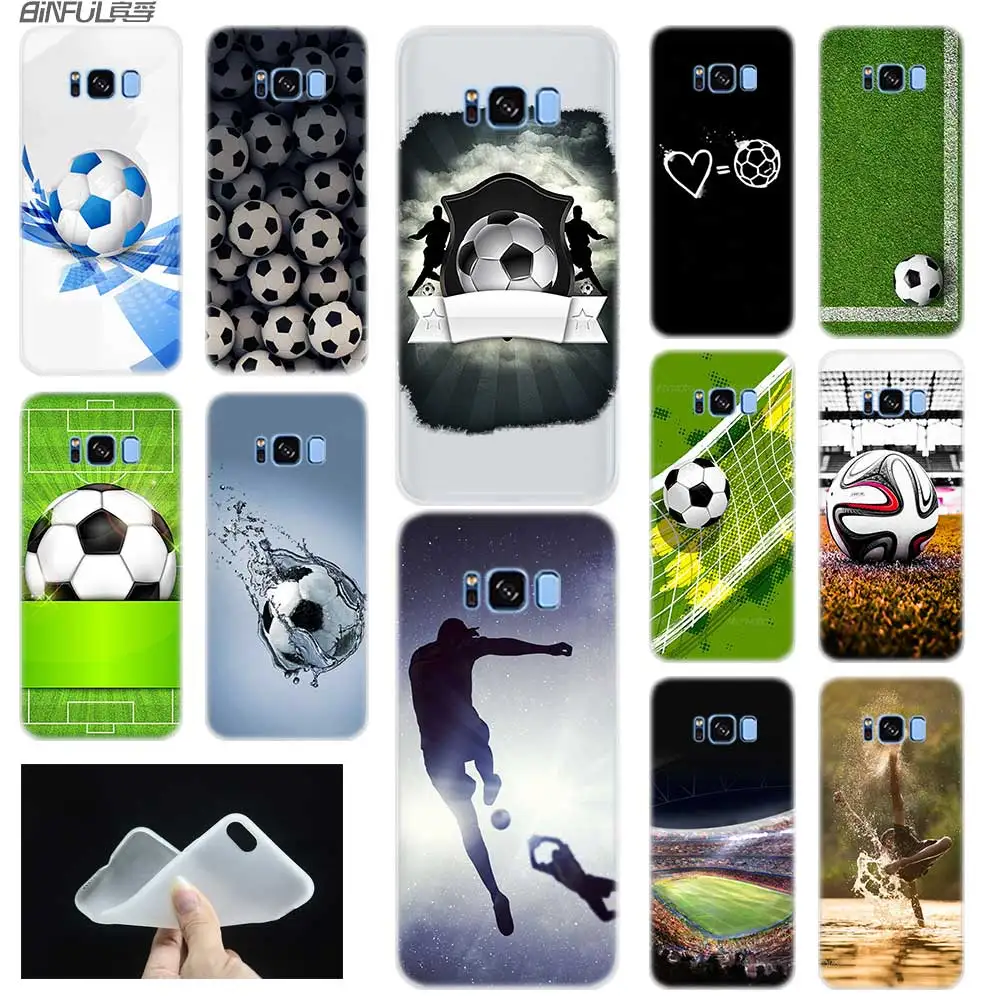 Мягкий силиконовый чехол для Samsung S30 S20 S11 S10 S9 S8 Plus lite 11e 10e Uitra S7Edge футбольное