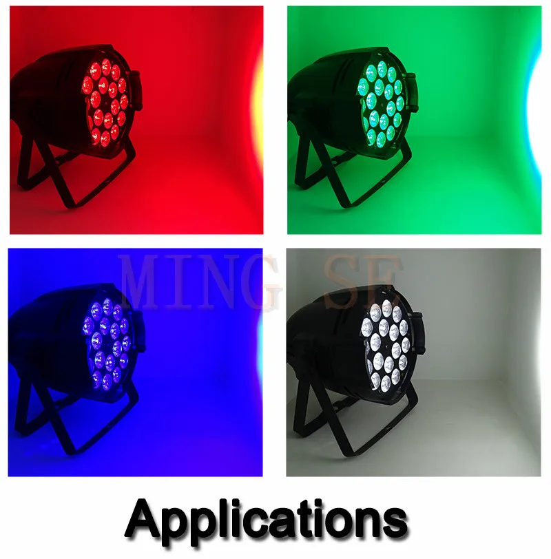 1 шт. 18x12 Вт led Par огни RGBW 4in1led dmx512 Дискотека огни профессиональный сценический dj оборудование