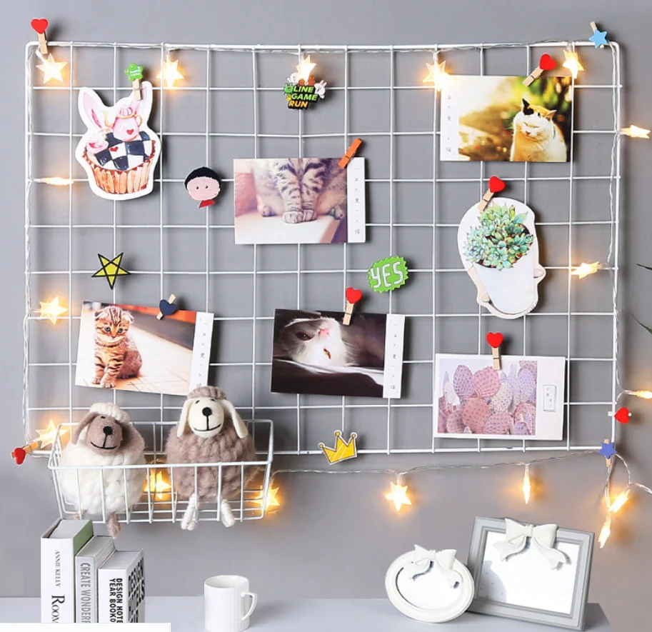 Пеньковый зажим для каната Сетка фото стена девушка сердце украшение спальни