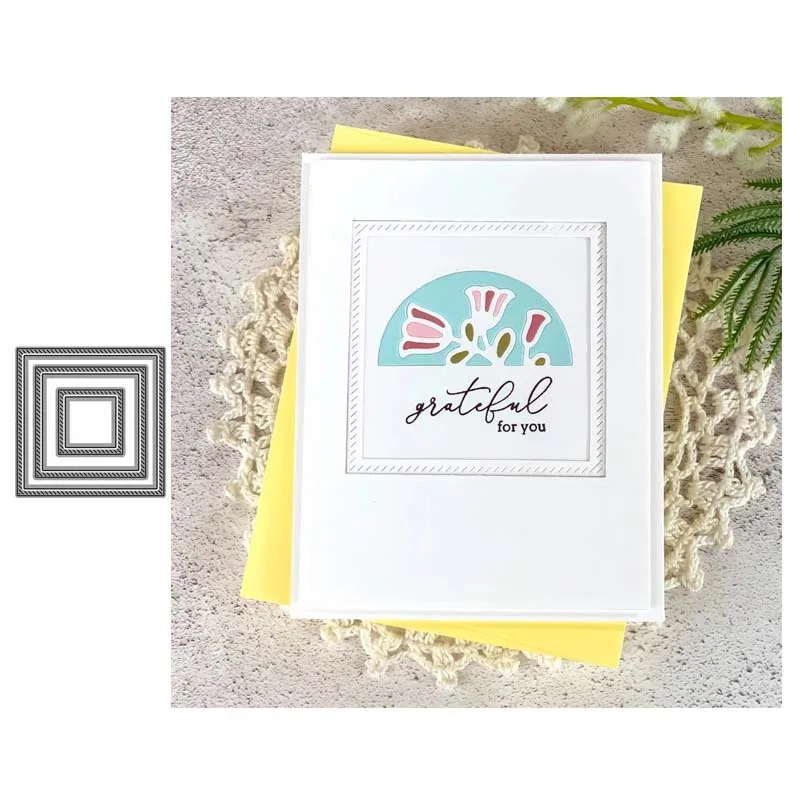 

Slash Box Metal Cutting Dies for Scrapbooking New Mold Cut Stencil Handmade Tools DIY Card Make Mould Model Craft Decoration