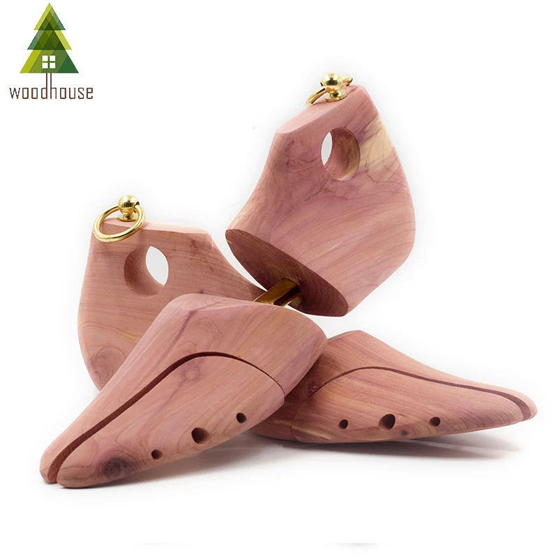 Деревянная мужская обувь Двухтрубная Регулируемая из красного кедра | Обувь