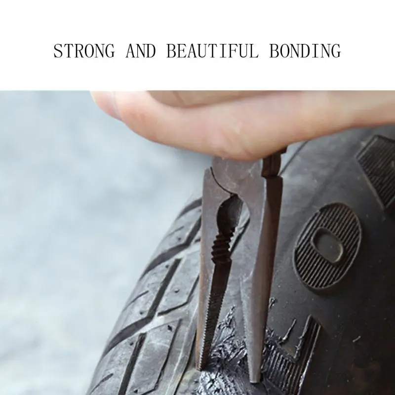 

Multifunctional Rubber Cement Tire Repair 30ml Tube Wheel Bicycle Patch Plug L9CE