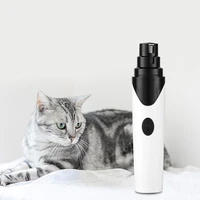 rechargeable pet nail grinder dog nail clippers painless usb electric cat paws nail cutter grooming trimmer