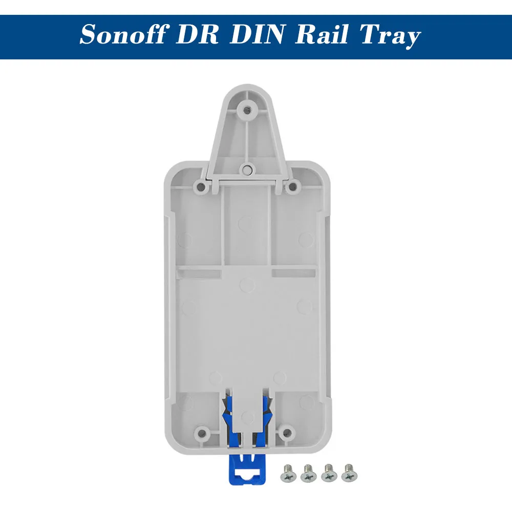 Регулируемый рельсовый Чехол держатель Sonoff DR DIN Rail Tray ITEAD для выключателя